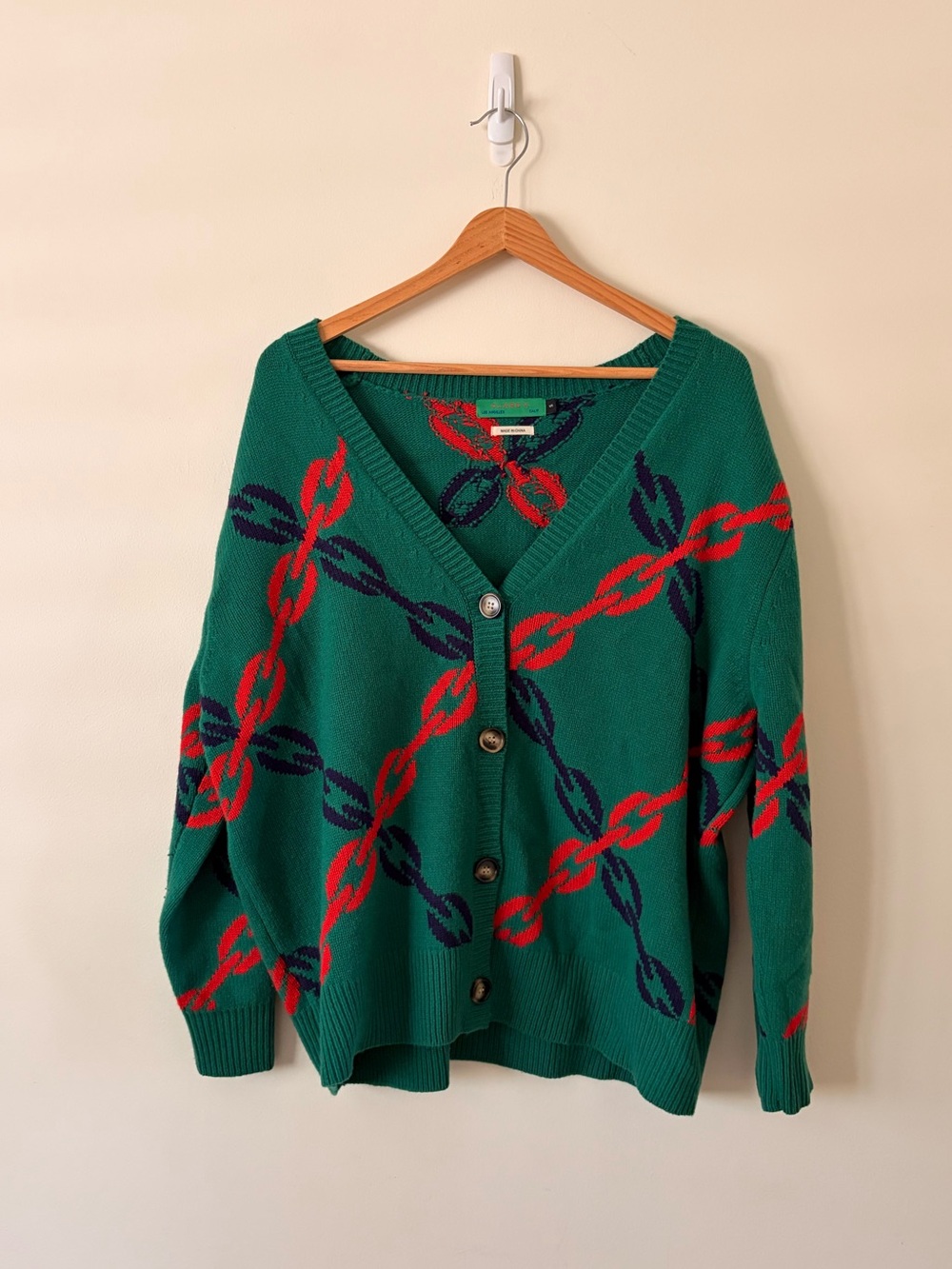 Claire V. Papi Evergreen Cardigan